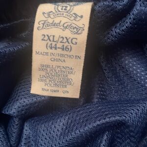 Faded Glory Navy Above Knee Shorts
